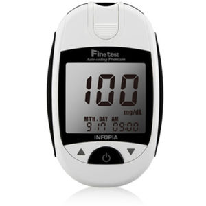 medidor de glicose com codificação automática