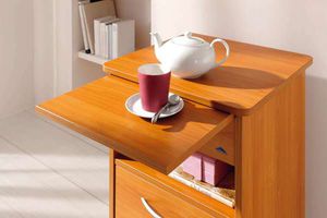 mesa de cabeceira com mesa de refeição