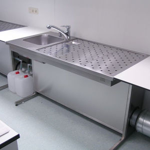 estação de trabalho de laboratório de macroscopia