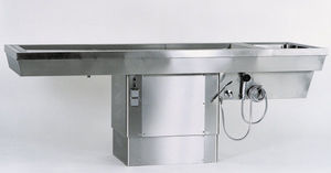 mesa de necropsia para medicina legal