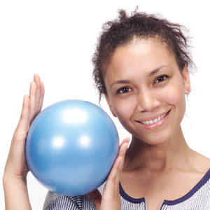 bola de Pilates de pequenas dimensões