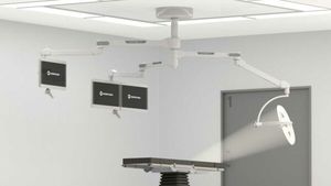 braço de suporte para monitor cirúrgico