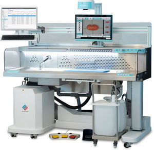 estação de trabalho de laboratório de macroscopia