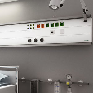 régua de gases medicinais de parede