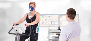 sistema de teste de esforço cardiopulmonar