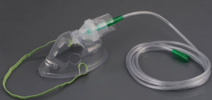 máscara de nebulização em PVC