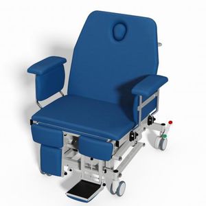 cadeira de transferência de paciente para pacientes obesos / para ambiente interno / elétrica / reclinável