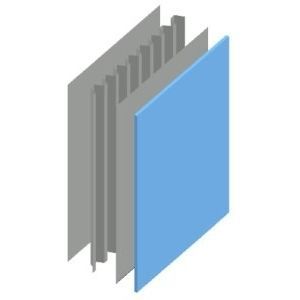 estrutura de parede para estabelecimento de saúde 1