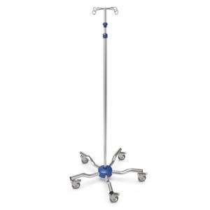 suporte para soro com rodízios