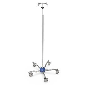 suporte para soro com rodízios