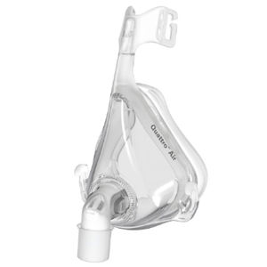 máscara de ventilação transparente