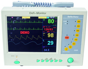 desfibrilador externo manual