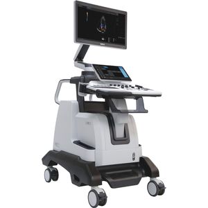 aparelho de ultrassom com carrinho