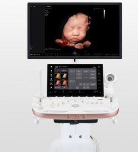aparelho de ultrassom com carrinho