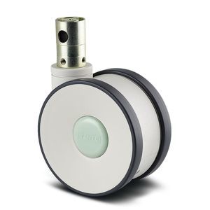 roda para carrinho hospitalar
