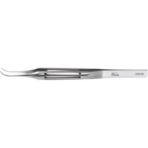 pinça para cirurgia oftálmica / curva