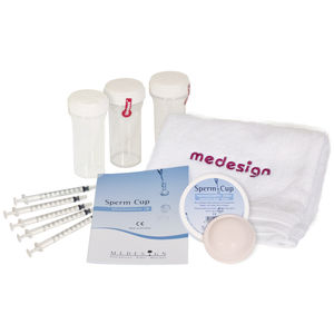 kit de coleta de esperma