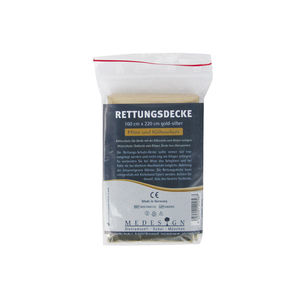cobertor elétrico / de resgate / em alumínio