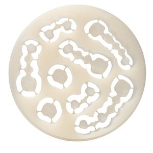 material dentário em resina acrílica
