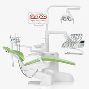 conjunto odontológico com cadeira