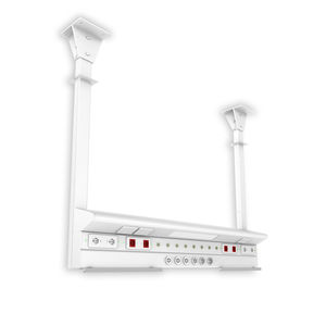 régua de gases medicinais de parede