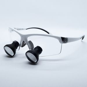 lupa binocular com armação