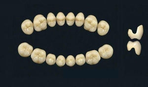 prótese dentária em polímero acrílico 1
