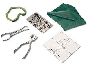 kit de instrumentos para restauração dentária