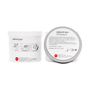 material dentário em silicone