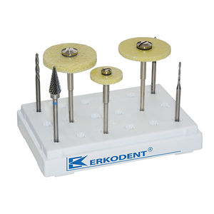 kit de instrumentos para acabamento dentário