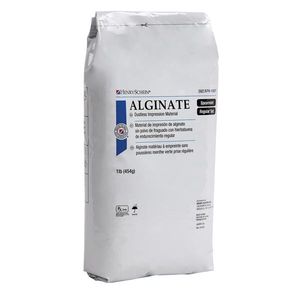 material dentário de alginato