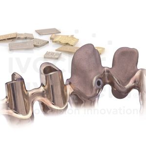 material dentário em liga metálica