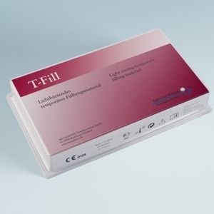 material dentário em resina acrílica