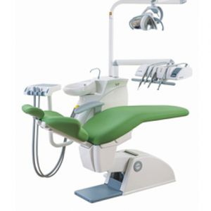 conjunto odontológico com mesa de equipo