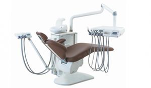 conjunto odontológico com mesa de equipo