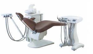 conjunto odontológico com mesa de equipo