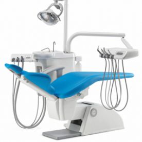 conjunto odontológico com mesa de equipo