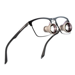 lupa binocular com armação