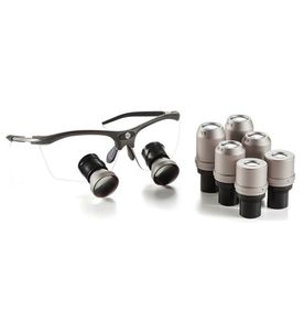 lupa binocular com armação