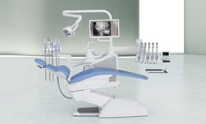 conjunto odontológico com cadeira