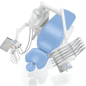 conjunto odontológico com cadeira