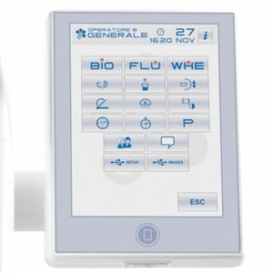 unidade de controle para cadeira odontológica / eletrônico / com tela sensível ao toque