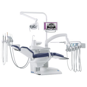conjunto odontológico com cadeira