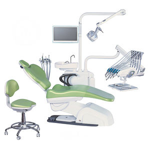 conjunto odontológico com cadeira