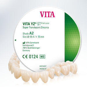 material dentário em zircônia
