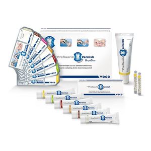 material dentário de verniz de fluoreto