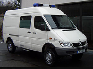 ambulância furgão