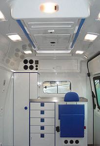 ambulância furgão