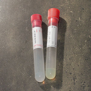 tubo de coleta com fundo redondo / em polipropileno / com gel separador
