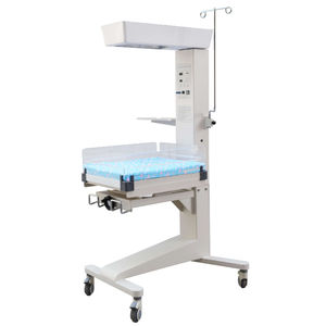 berço aquecido neonatal com lâmpada para fototerapia